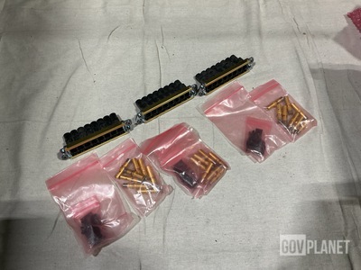 (6) Smiths Interconnect LEH20/8KFRT/TAH Electrical Connectors