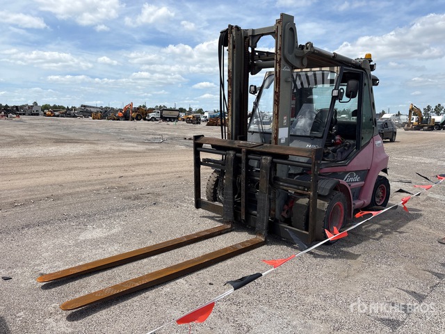 Linde H80 15125 lb 4x4 Forklift