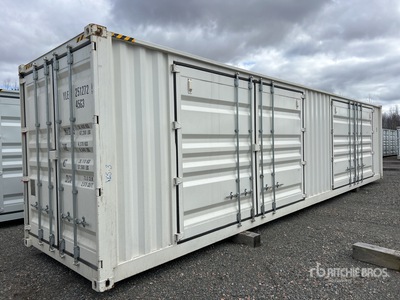 2025 40 ft High Cube Multi-Door Storage Container