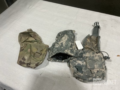 (32) Canteen Pouches, (47) Tentage Repair Kits & Assorted Items