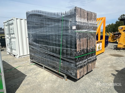 Quantity of (10) 2026 Suihe NG-20H-10 20 ft x 7 ft Wrought Iron Bi-Parting Puerta de entrada (Unused)
