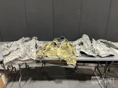 (51) Cold Weather Parkas, (23) Wet Weather Jackets & Assorted Items