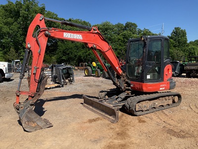 2017 Kubota KX057-4R3A Mini Excavator