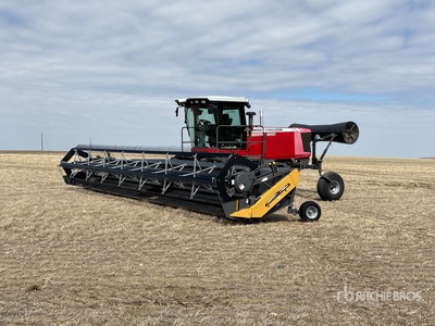 2015 Massey Ferguson WR9740 36 ft Swather Windrower