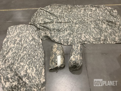 (3) ICS Improved Combat Shelters, (10) Bivy Covers & Assorted Items