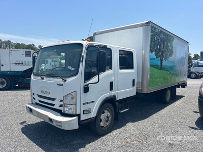 2018 Isuzu NPR HD 4x2 Furgoneta caja cerrada (Inoperable)