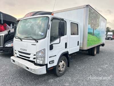 2018 Isuzu NPR HD 4x2 Moving Van Truck (Inoperable)