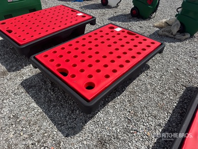 2026 AM Tank Spill Containment Pallet for 2 Drums (Unused)