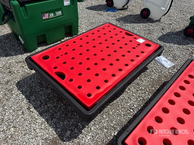 2026 AM Tank Spill Containment Pallet for 2 Drums (Unused)