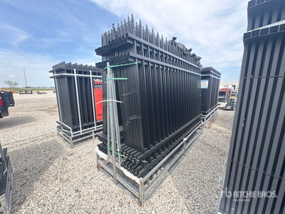 Hill Industrial 10 ft x 6 ft 6 in Ogrodzenie terenu