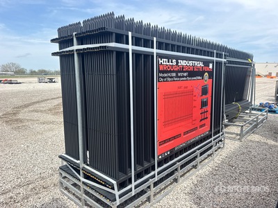 Hill Industrial 10 ft x 6 ft 6 in Ogrodzenie terenu