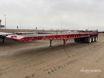 1999 Scona 48 ft Tri/A Flatbed Oilfield Trailer