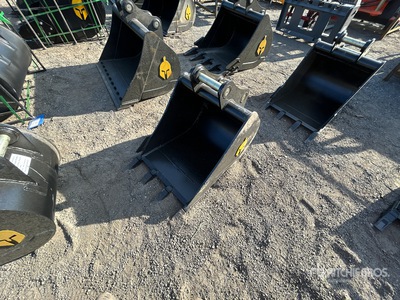 Trojan 50CL 24 in Digging Godet d'excavatrice - Fits 45mm Cat 305, 305.5 Komatsu PC45/50/55 Hyundai R55, Hitachi/Deere 50D/G Case, New Holland, Kobelco SK50 Bobcat E50/341/337