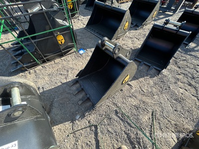 Trojan 50CL 24 in Digging Godet d'excavatrice - Fits 45mm Cat 305, 305.5 Komatsu PC45/50/55 Hyundai R55, Hitachi/Deere 50D/G Case, New Holland, Kobelco SK50 Bobcat E50/341/337