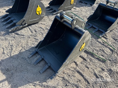 Trojan 50CL 24 in Digging Godet d'excavatrice - Fits 45mm Cat 305, 305.5 Komatsu PC45/50/55 Hyundai R55, Hitachi/Deere 50D/G Case, New Holland, Kobelco SK50 Bobcat E50/341/337