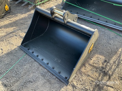 Trojan 50CL 42 in Cleanup Excavator Bucket - Fits 45mm Cat 305, 305.5 Komatsu PC45/50/55 Hyundai R55, Hitachi/Deere 50D/G Case, New Holland, Kobelco SK50 Bobcat E50/341/337