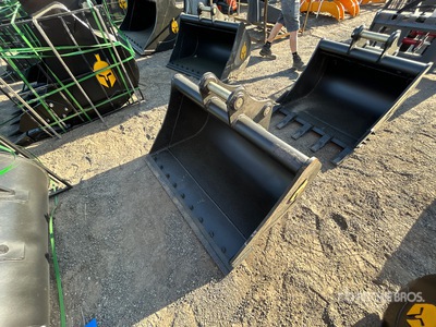 Trojan 80CL 48 in Cleanup Excavator Bucket - Fits 50mm Cat 307/308, Komatsu PC78/88 Deere/Hitachi 75/85 Case, New Holland, Kobelco SK80 Bobcat E80