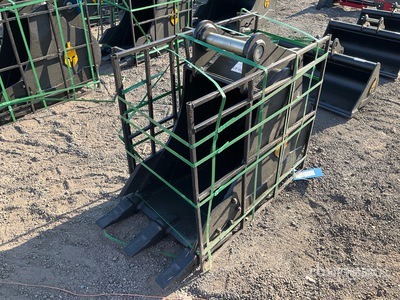 Trojan 120CL 24 in Digging Excavator Bucket - Fits 65mm Cat 311/312/313/314 Kobelco 140 Deere/Hitachi ZX120/135 Case 130/135, Doosan DX140