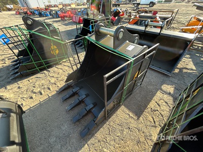 Trojan 200CL 42 in Digging Excavator Bucket - Fits 80mm Cat 320/321/323, Hyundai R210 Komatsu PC200/220, Deere160/200/225 Kobelco SK210, Case 210/225, Doosan DX225