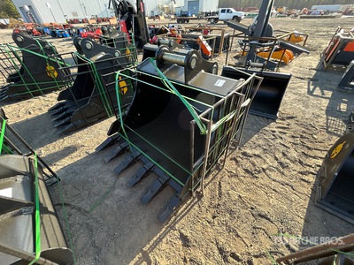 Trojan 200CL 54 in Digging Excavator Bucket - Fits 80mm Cat 320/321/323, Hyundai R210 Komatsu PC200/220, Deere160/200/225 Kobelco SK210, Case 210/225, Doosan DX225