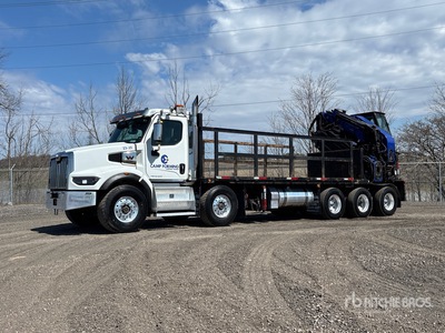 2022 PM 100028SP Knuckle Boom on 2023 Western Star 49X 10x6 Twin-Steer Ciężarówka z wysięgnikiem