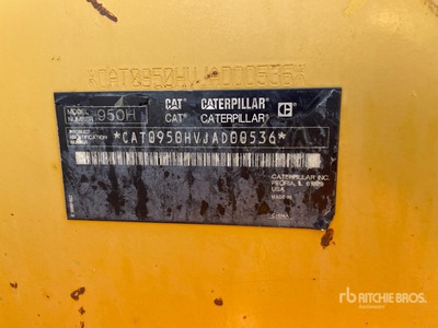 2011 Cat 950H Wiellader