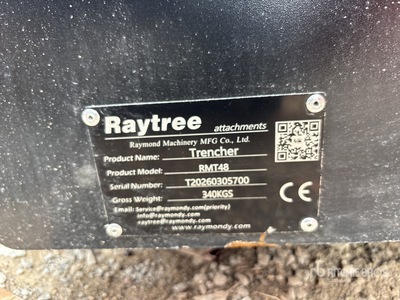 2026 RMT48 RMT48 48 in Skid Steer Trencher (Unused)