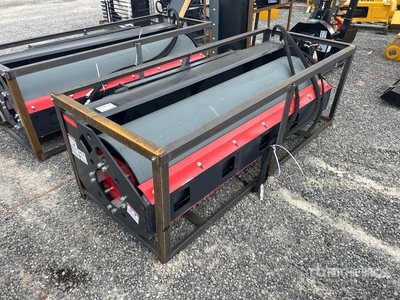 2026 Raytree RMVR76 76 in Skid Steer Vibratory Roller (Unused)