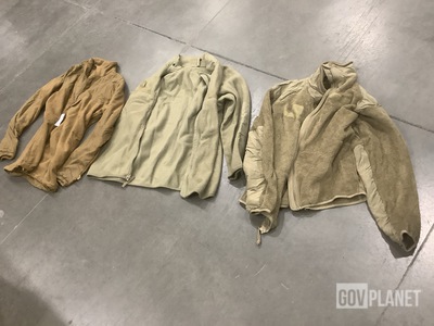(25) Cold Weather Shirts, (4) Parka Working Liners & Assorted Items