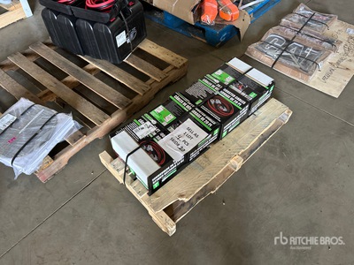 Quantity of (4) 1 Gauge, 25 Ft Heavy Duty Booster Cable