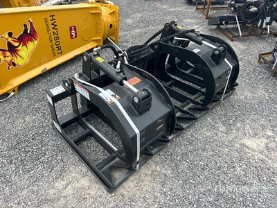 2026 Raytree RMBG72 72 in Root Skid Steer Grapple (Unused)