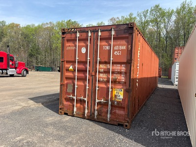2010 40 ft High Cube Storage Container