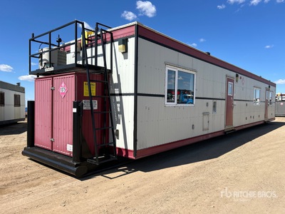 2009 Alta-Fab 0912566957-S-DCC 56 ft x 12 ft Skid-Mounted Command Center Office موقع ابار