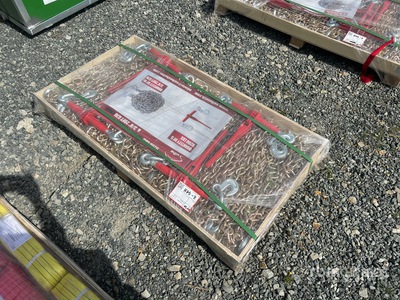 Quantity of (5) 2026 Suihe BC-5400 5400 lb Ratchet Binders & (10) 20 ft Chains (Unused)
