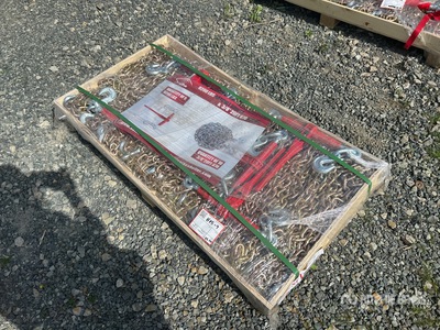 Quantity of (5) 2026 Suihe BC-5400 5400 lb Ratchet Binders & (10) 20 ft Chains (Unused)