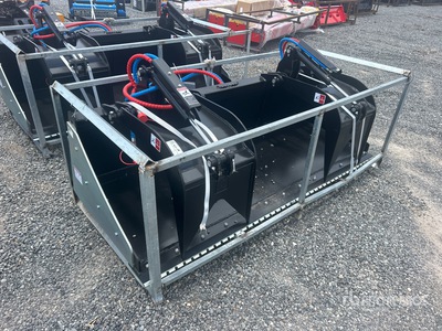 2026 LANDY GB85 スキッドステア用グラップルバケット (Unused)