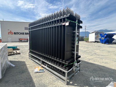 Quantity of (30) 2026 Suihe F-X-30-4 10 ft x 7 ft Galvanized Fencing (Unused)