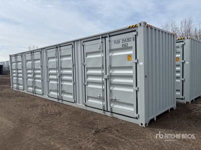 2026 40 ft High Cube Multi-Door Storage Container