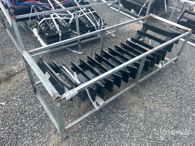 2026 LANDY SR71 71 in スキッドステア用ルートレーキ (Unused)