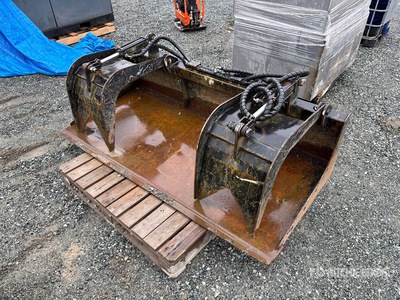 72 in Skid Steer Grapple Bucket