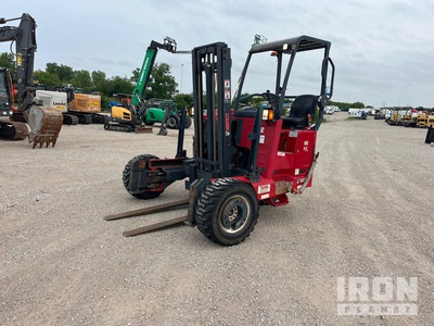 2018 (unverified) Moffett M8 55.4 5500 lb 3x3 Truck Mounted Forklift