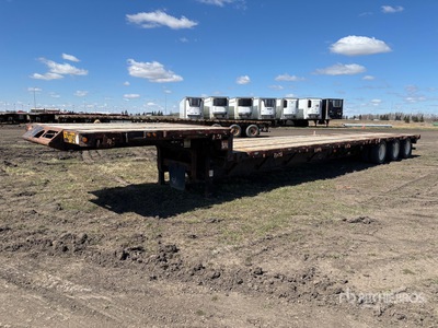 2013 Manac Tri/A 53 ft Extendable Step Deck Trailer