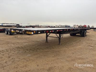2013 Great Dane 53 ft T/A Flatbed Trailer