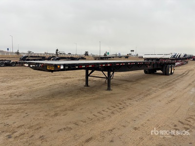 2014 Great Dane 53 ft T/A Flatbed Trailer