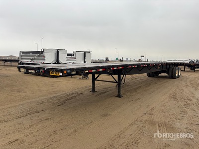 2014 Great Dane 53 ft T/A Flatbed Trailer