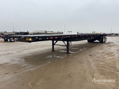 2014 Great Dane 53 ft T/A Remorque à plateau