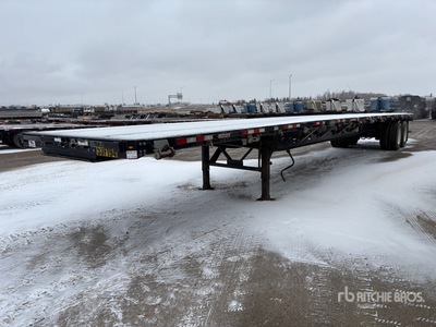 2014 Manac 53 ft T/A Przyczepa płaska