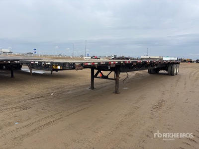 2014 Manac 53 ft T/A Flatbed Trailer