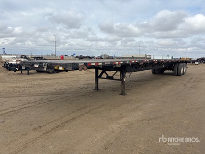 2014 Manac 53 ft T/A Flatbed Trailer
