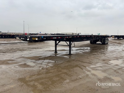 2015 Great Dane 53 ft T/A Remorque à plateau